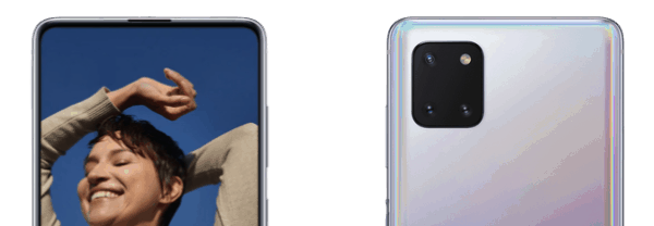 samsung galaxy note 10 lite camera specs
