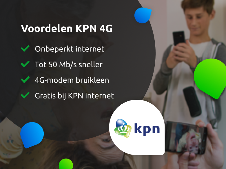 4G thuis voordelen van KPN