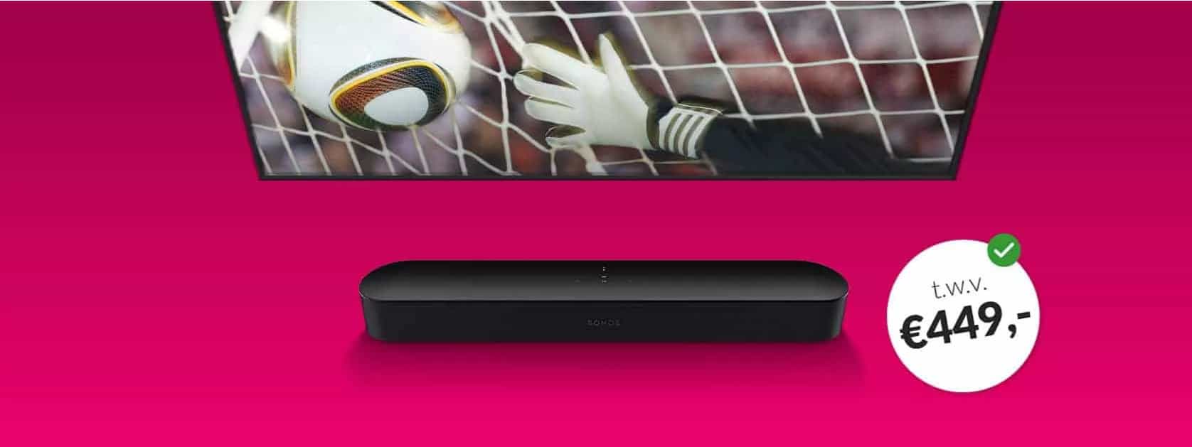 Essent aanbieding Sonos Beam soundbar