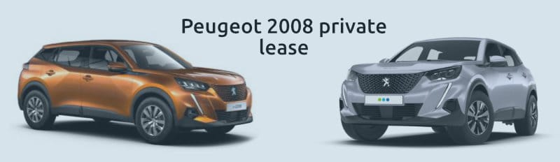 peugeot 2008 private lease aanbieding