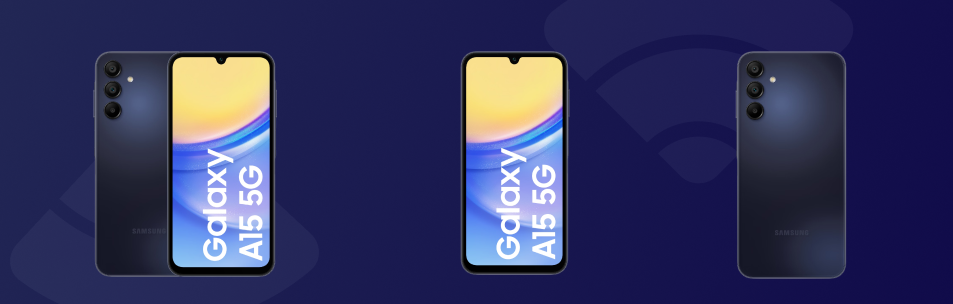 Samsung Galaxy A15 Zwart