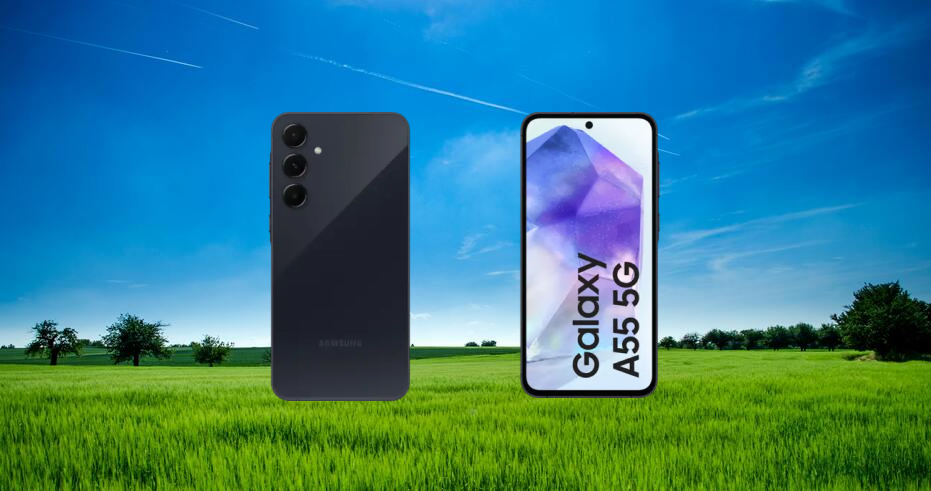 Samsung Galaxy A55 zwart