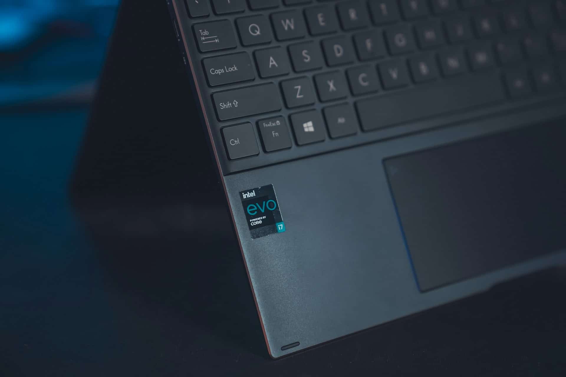 Afbeelding van laptop toetsenbord