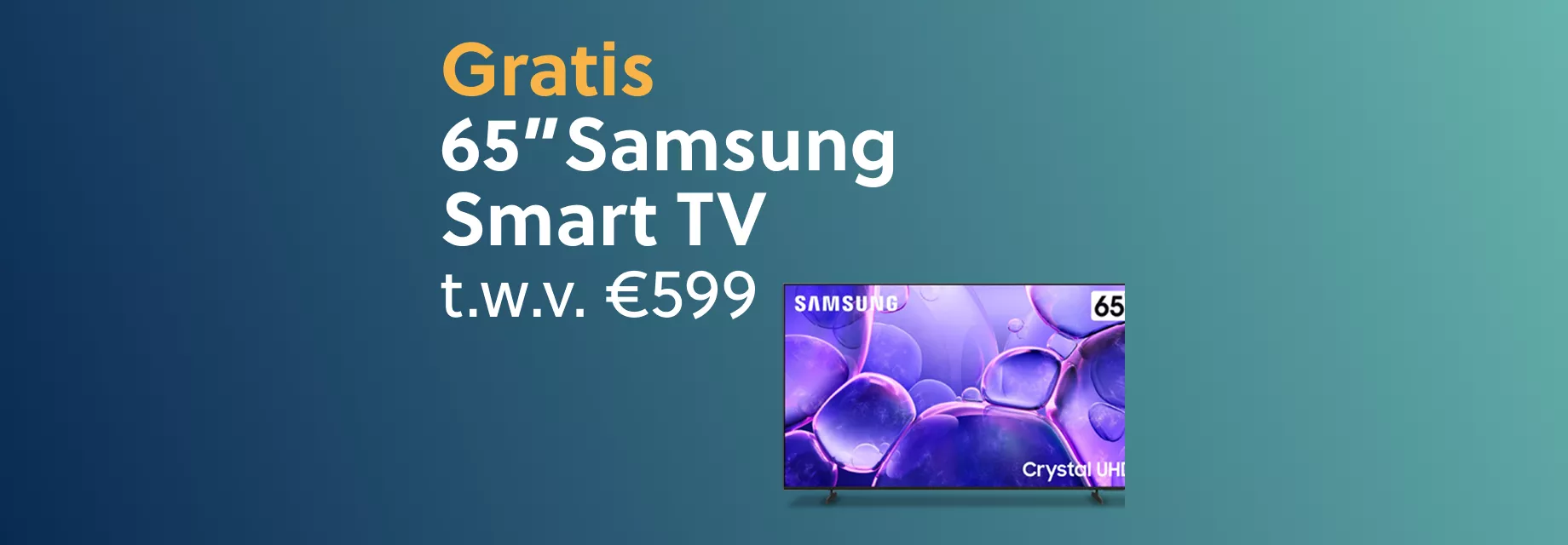 Samsung Smart TV bij meervoordeel