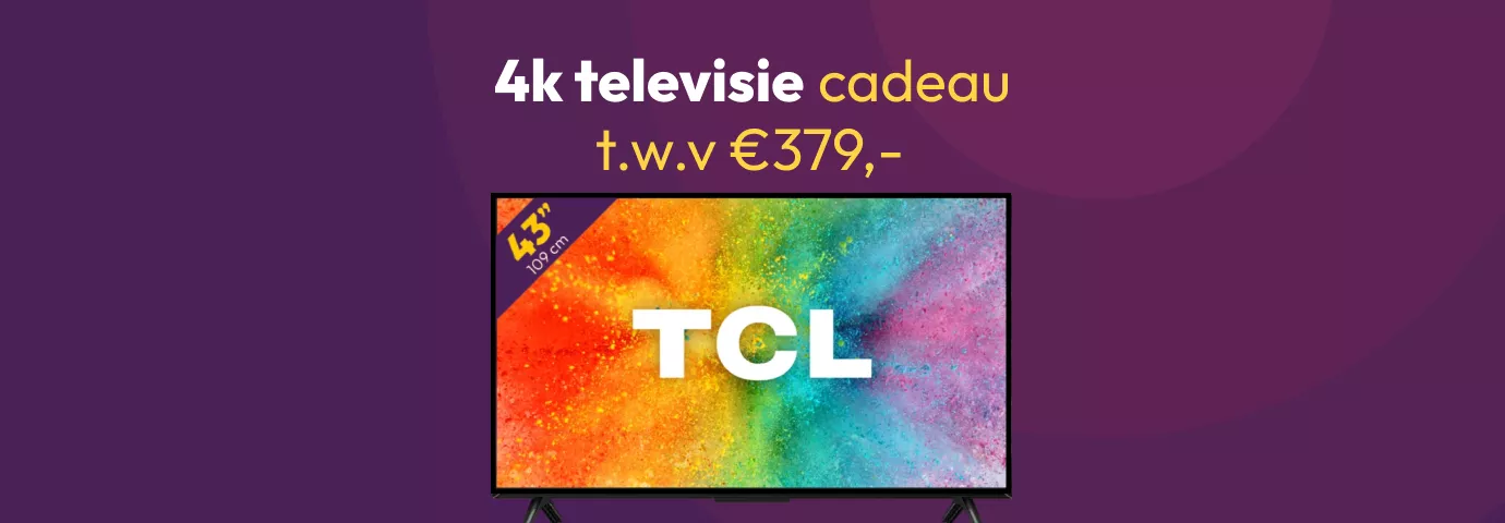 TCL 4K TV bij Youfone