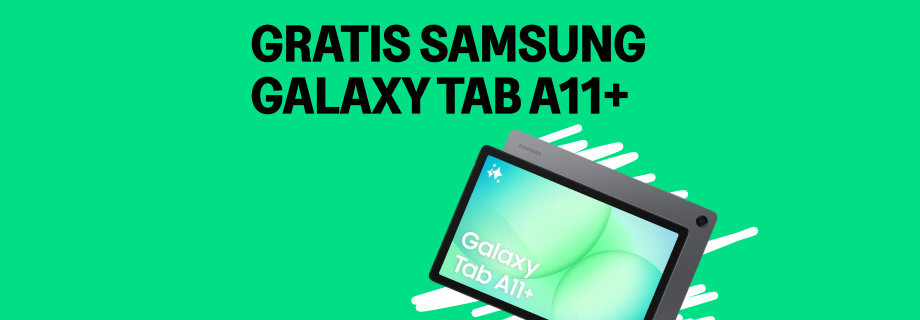 Gratis Samsung tablet